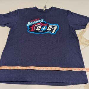 Supernovas Omaha Pro Volleyball Nebraska First Match Inaugural Game Tshirt L